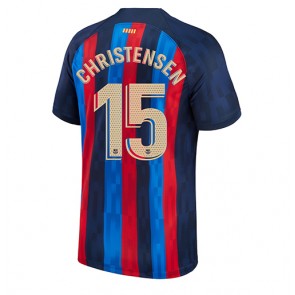 Barcelona Andreas Christensen #15 Hemmatröja 2022-23 Kortärmad